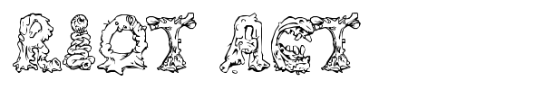 Riot Act font preview